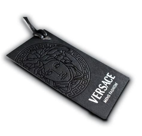 versace tag on shirt